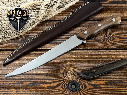 Handmade Damascus Salmon Fillet Knife