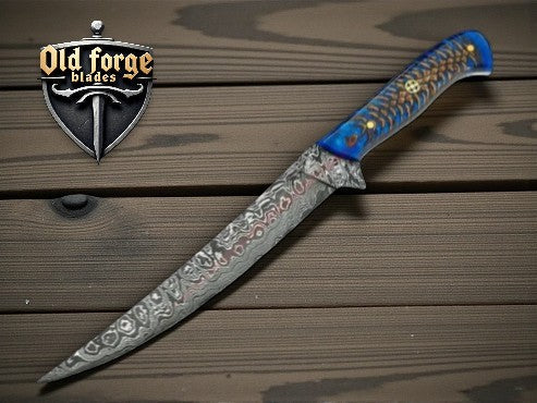Ultimate Damascus Fillet Knife – Precision & Style
